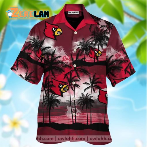 Louisville Cardinals Hawaiian Shirt