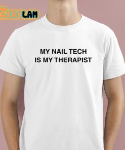 Machine Gun Kelly My Nail Tech Is My Therapist Shirt