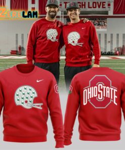 Managers and Coaches Ohio State Throwback Helmet Sweatshirt 17 11zon
