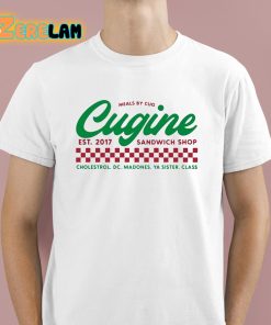 Meals By Cug Cugine Est 2017 Sandwich Shop Shirt 1 1