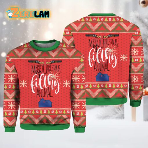 Merry Christmas ya filthy animal Christmas sweater
