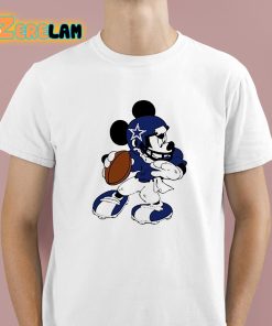 Mickey Mouse Dallas Cowboys Football Shirt 1 1