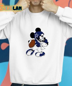 Mickey Mouse Dallas Cowboys Football Shirt 8 1