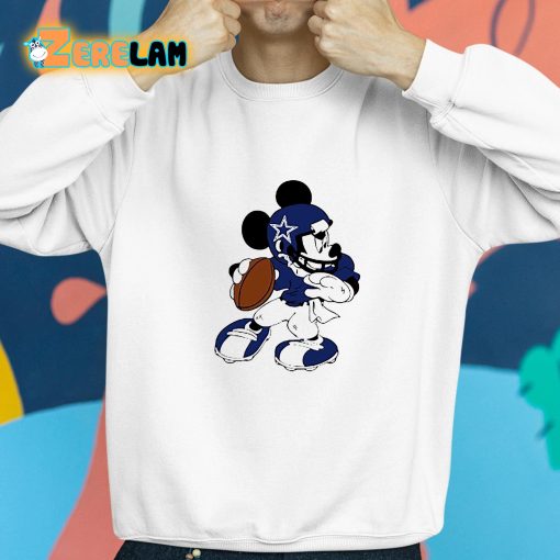 Mickey Mouse Dallas Cowboys Football Shirt