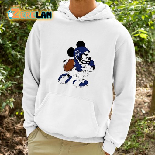 Mickey Mouse Dallas Cowboys Football Shirt