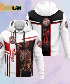 Milwaukee Skull 3D Apparels Hoodie