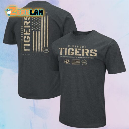 Missouri Tigers The Promised To Defend We Promise To Support T-Shirt