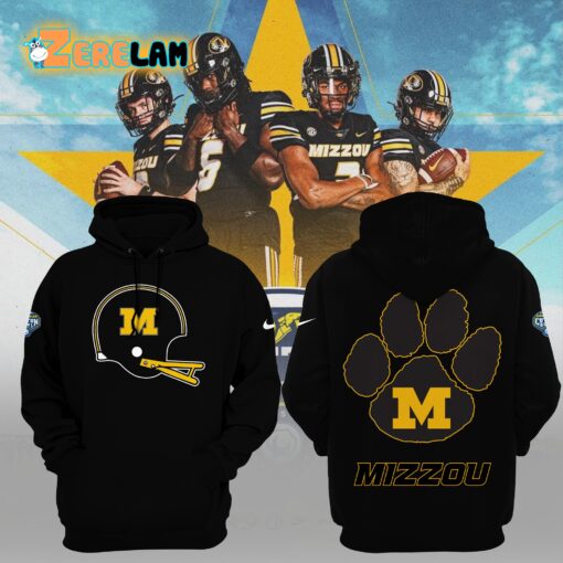 Missouri Tigers Throwback Helmet Cotton Bowl Hoodie