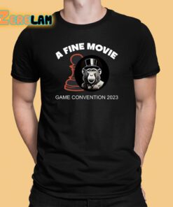 Monkey A Fine Movie Game Convention 2023 Shirt