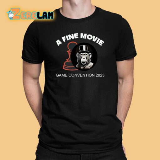 Monkey A Fine Movie Game Convention 2023 Shirt