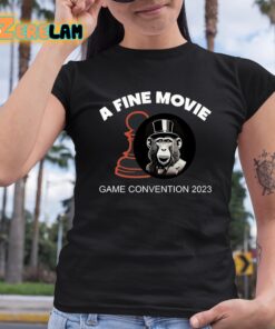 Monkey A Fine Movie Game Convention 2023 Shirt 6 1