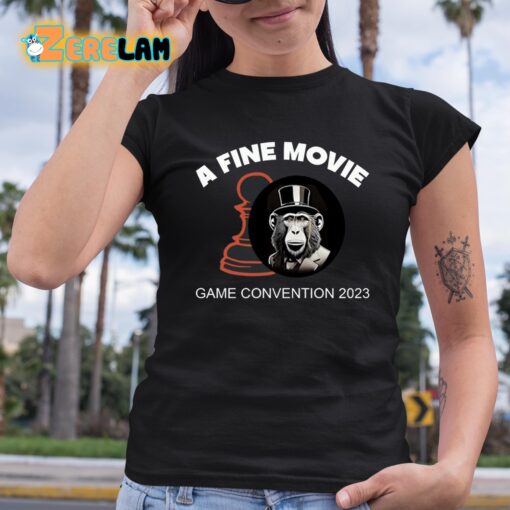 Monkey A Fine Movie Game Convention 2023 Shirt