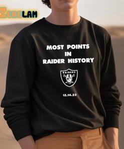 Most Points In Raider History 121423 Shirt 3 1