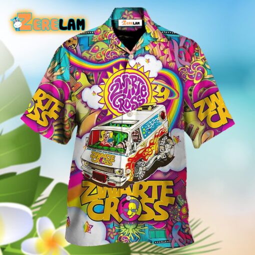 Music Event Zwarte Cross Follow The Beat Hippie Style Hawaiian Shirt