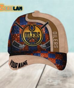 NHL Edmonton Oilers Custom Name Cap
