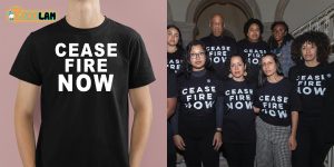 NYC council members show up to City Hall, boast of their Ceasefire Now Shirts