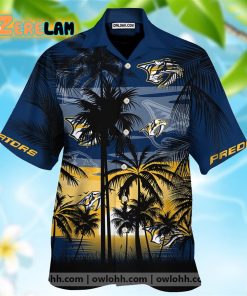 Nashville Predators Hawaiian Shirt