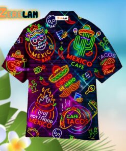 Neon Mexican Party Cinco De Mayo Hawaiian Shirt