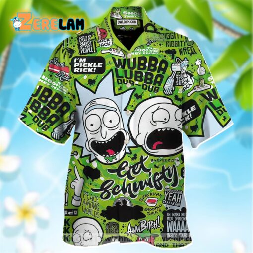 New Rick And Morty Hawaiian Shirt