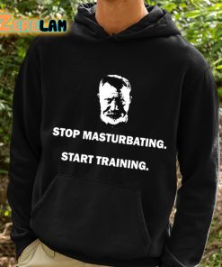 Nick Delgadillo Stop Masturbating Start Training Shirt 2 1