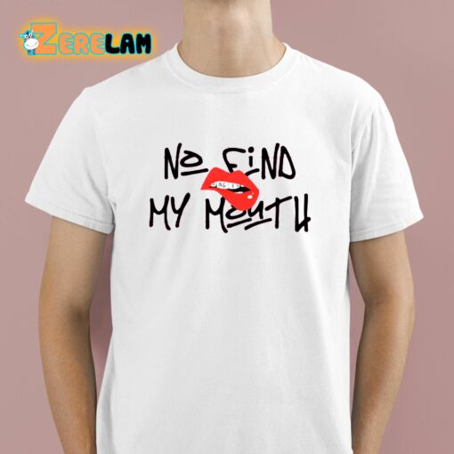 No Find My Mouth Angel Shirt