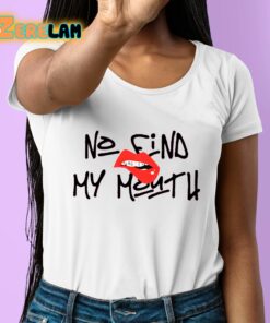 No Find My Mouth Angel Shirt 6 1