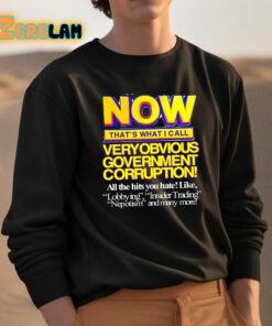 Now Thats What I Call Very Obvious Government Shirt 3 1