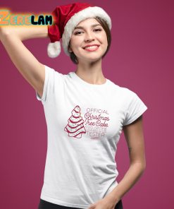 Official Christmas Tree Cake Taste Tester Shirt