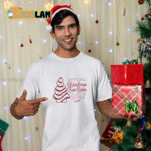 Official Christmas Tree Cake Taste Tester Shirt