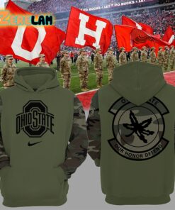 Ohio State Our Honor Defend Military Hoodie