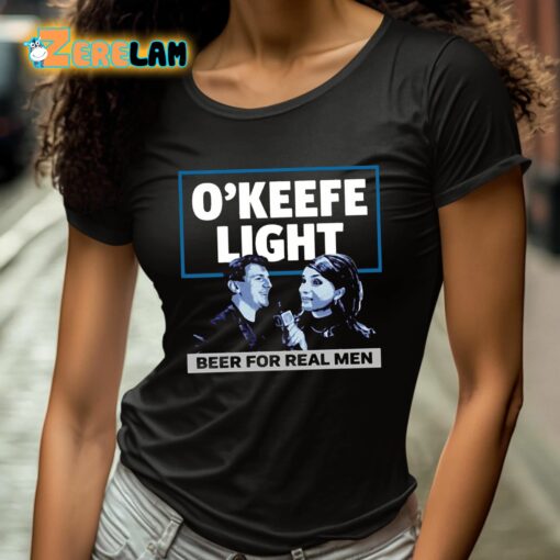 O’keefe Light Beer For Real Men Shirt
