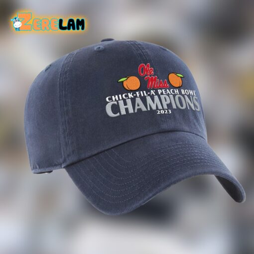 Ole Miss Rebels 2023 Chick Fil A Peach Bowl Championship Hat