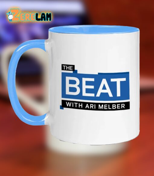 On Msnbc beat 5 I Got Ari With Melber Mug