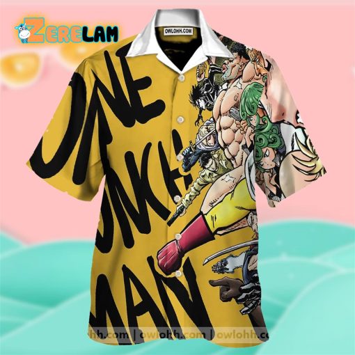 One Punch Man Hawaiian Shirt