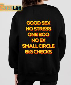 Oomf Magazine Good Sex No Stress One Boo No Ex Small Circle Big Checks Shirt 7 1
