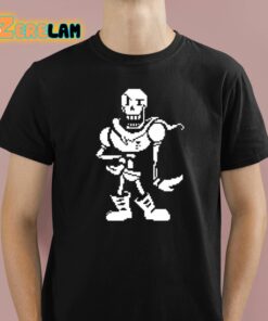 Papyrus Battle Sprite Shirt 1 1