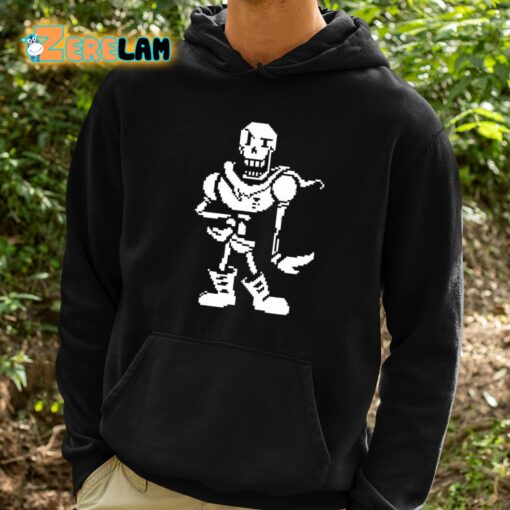 Papyrus Battle Sprite Shirt