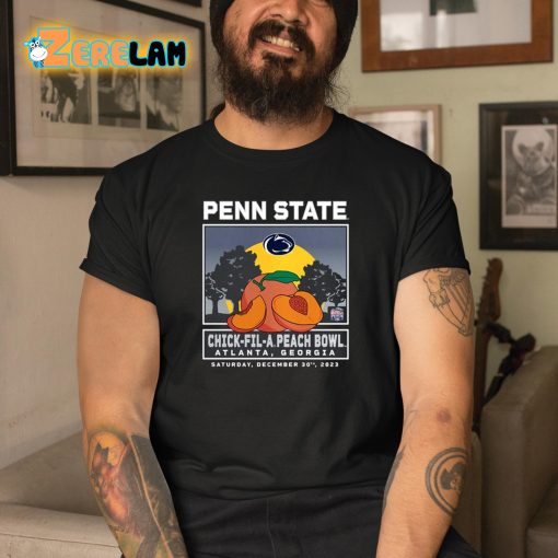 Penn State 2023 Peach Bowl Shirt