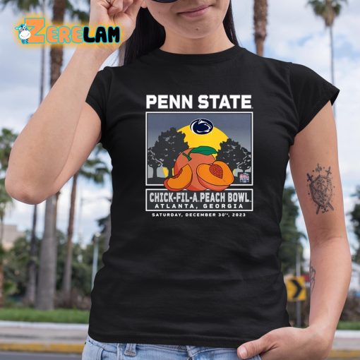 Penn State 2023 Peach Bowl Shirt