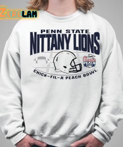 Penn State Nittany Lions Generic Helmet 2023 Peach Bowl Shirt 5 1