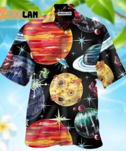 Planet Black Style Hawaiian Shirt