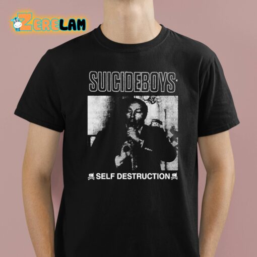 Political Suicideboys Self Destruction Shirt