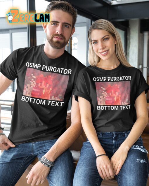 Qsmp Purgatory Bottom Text Shirt