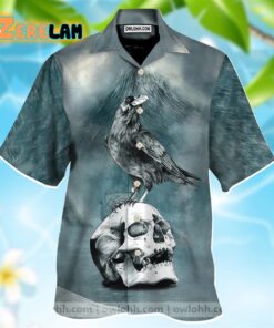 Raven Viking Hawaiian Shirt For Men and Women Adult