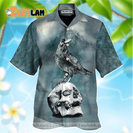 Raven Viking Hawaiian Shirt For Men and Women Adult