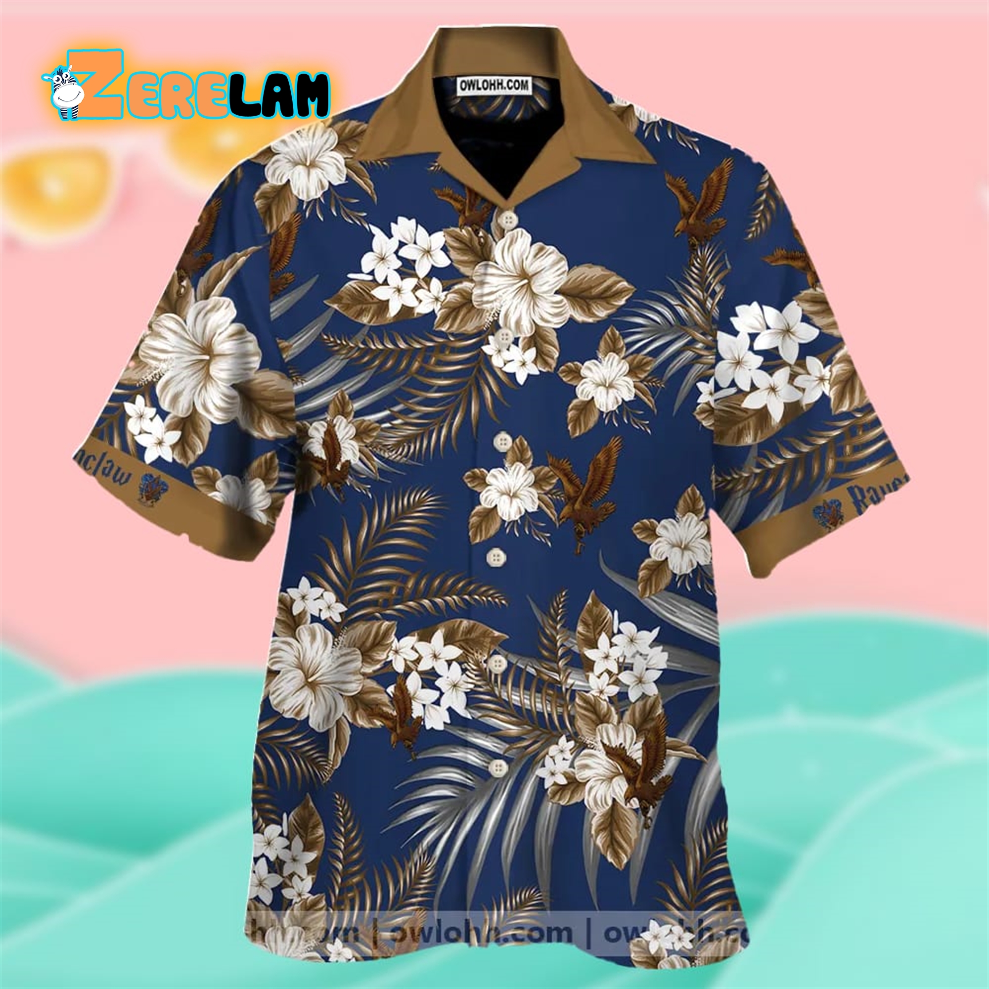 Ravenclaw Harry Potter Hawaiian Shirt Summer Shirt - Zerelam