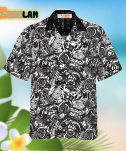 Repair Even Dead On Dark Background Hawaiian Shirt