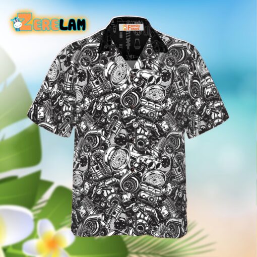 Repair Even Dead On Dark Background Hawaiian Shirt