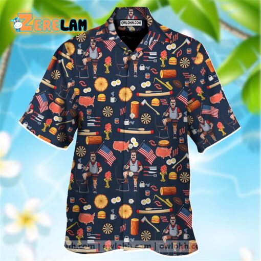 Ron Swanson Hawaiian Shirt Of Greatness