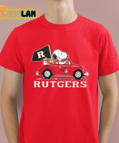 Rutgers Football Snoopy Shirt